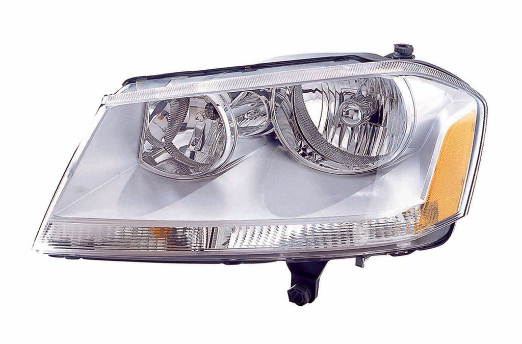 HEAD LAMP LH CHROME HOUSING HQ