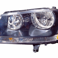 HEAD LAMP LH RT MODEL (BLACK BEZEL) CAPA