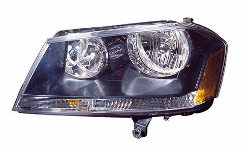 HEAD LAMP LH RT MODEL (BLACK BEZEL) HQ
