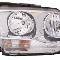 HEAD LAMP LH HALOGEN WITH CHROME TRIM CAPA