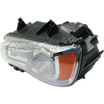 HEAD LAMP LH HALOGEN CHROME BEZEL CAPA — photo 2