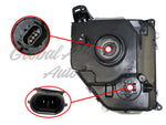HEAD LAMP LH CHROME BEZEL W/FOG LAMP ROUND BULB SHIELD HQ — photo 5