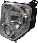 HEAD LAMP LH CHROME BEZEL W/O FOG LAMP ROUND BULB SHIELD CAPA — photo 5