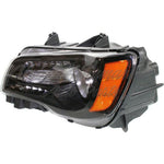 HEAD LAMP LH HALOGEN BLACK BEZEL HQ — photo 2