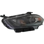 HEAD LAMP LH HALOGEN BLACK BEZEL W/O LOGO HQ — photo 2