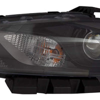 HEAD LAMP LH HALOGEN BLACK BEZEL W/O LOGO HQ