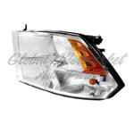 HEAD LAMP LH CHROME HALOGEN W/O DRL W/O PROJECTOR TYPE / FITS ALL MODELS 2ND DESIGN WITH DUAL REAR WHEEL REFLECTOR CAPA — photo 2