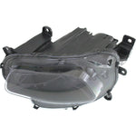 HEAD LAMP LH HALOGEN BLACK BEZEL HQ — photo 3