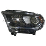 HEAD LAMP LH HALOGEN BLACK BEZEL W/O LED DRL HQ — photo 1