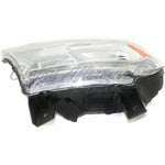 HEAD LAMP LH HALOGEN CHROME BEZEL W/LED DRL CAPA — photo 3
