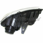 HEAD LAMP LH HALOGEN CHROME BEZEL W/LED DRL CAPA — photo 5