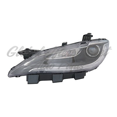 HEAD LAMP LH W/O LED DRL CHROME TRIM CAPA