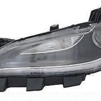 HEAD LAMP LH HALOGEN W/LED DRL BLACK TRIM HQ