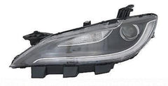 HEAD LAMP LH HALOGEN W/LED DRL BLACK TRIM HQ