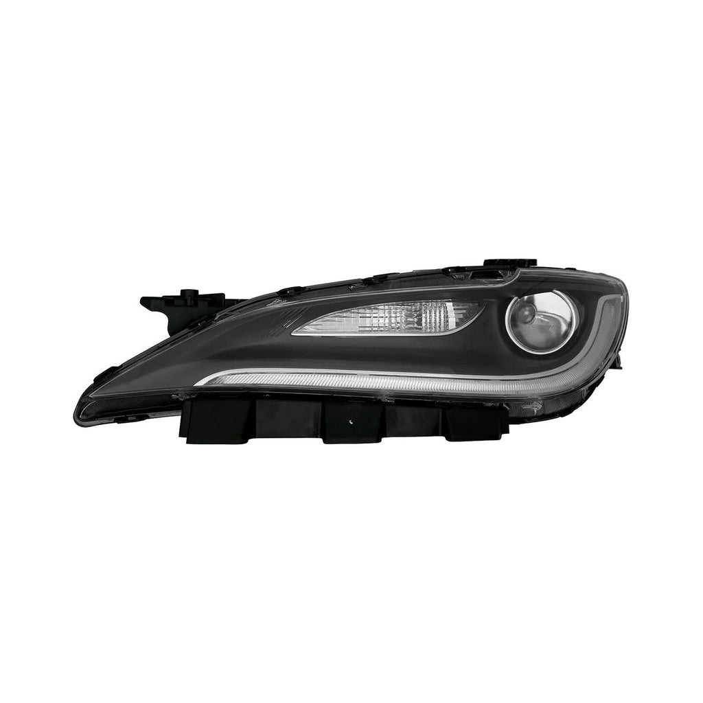 HEAD LAMP LH HID W/LED DRL BLACK TRIM HQ