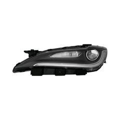HEAD LAMP LH HID W/LED DRL BLACK TRIM CAPA