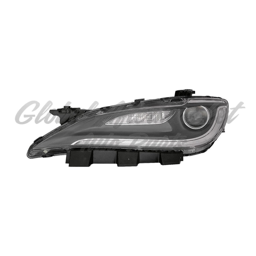 HEAD LAMP LH HID W/LED DRL CHROME TRIM HQ