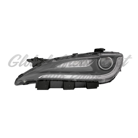 HEAD LAMP LH HID W/LED DRL CHROME TRIM CAPA