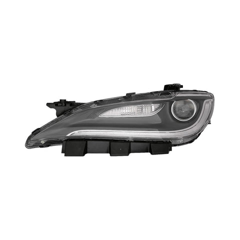 HEAD LAMP LH HID W/LED DRL CHROME TRIM HQ