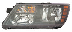 HEAD LAMP LH HALOGEN W/BLACK TRIM HQ