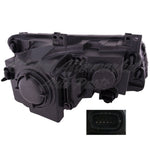 HEAD LAMP LH HALOGEN BLACK BEZEL CAPA — photo 2