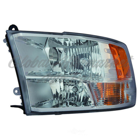 HEAD LAMP LH CHROME HALOGEN W/O PROJECTOR TYPE EXCLUDE DUALLY MODELS 1ST DESIGN W/O EXTRA REFLECTOR HQ
