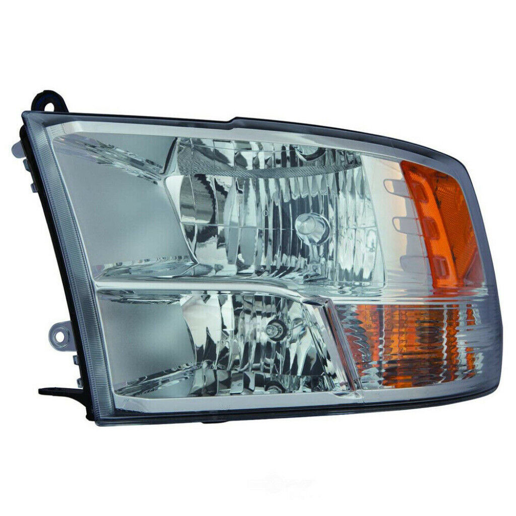 HEAD LAMP LH CHROME HALOGEN W/O PROJECTOR TYPE EXCLUDE DUALLY MODELS 1ST DESIGN W/O EXTRA REFLECTOR HQ