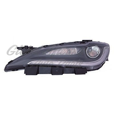 HEAD LAMP LH BLACK TRIM CAPA