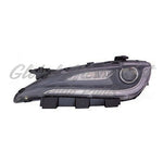 HEAD LAMP LH HALOGEN W/LED W/CHROME TRIM HQ — photo 1
