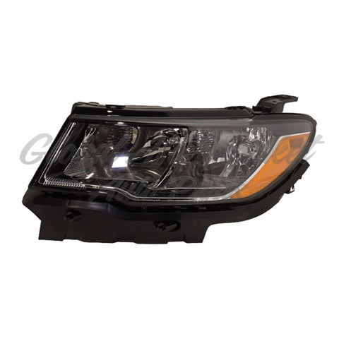 HEAD LAMP LH HALOGEN W/O LOGO