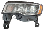 HEAD LAMP LH HALOGEN STD TYPE W/CHROME BEZEL — photo 1