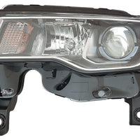 HEAD LAMP LH HALOGEN STD TYPE W/CHROME BEZEL
