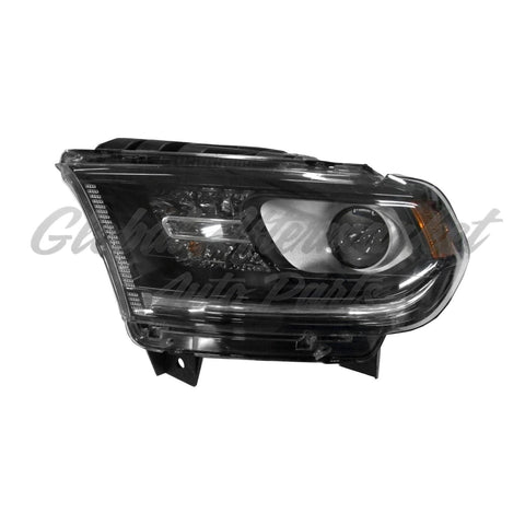 HEAD LAMP LH W/O LED LAMP CHROME TRIM HQ