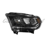 HEAD LAMP LH W/O LED LAMP CHROME TRIM HQ — photo 1