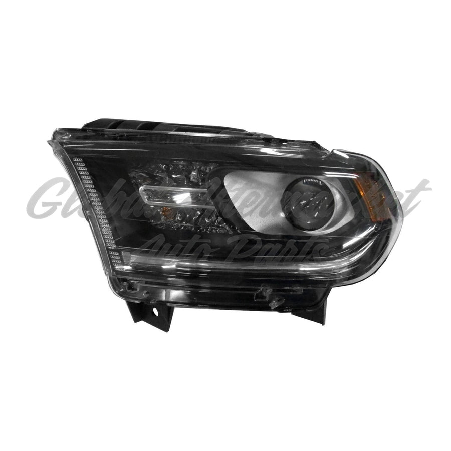 HEAD LAMP LH W/O LED LAMP CHROME TRIM HQ