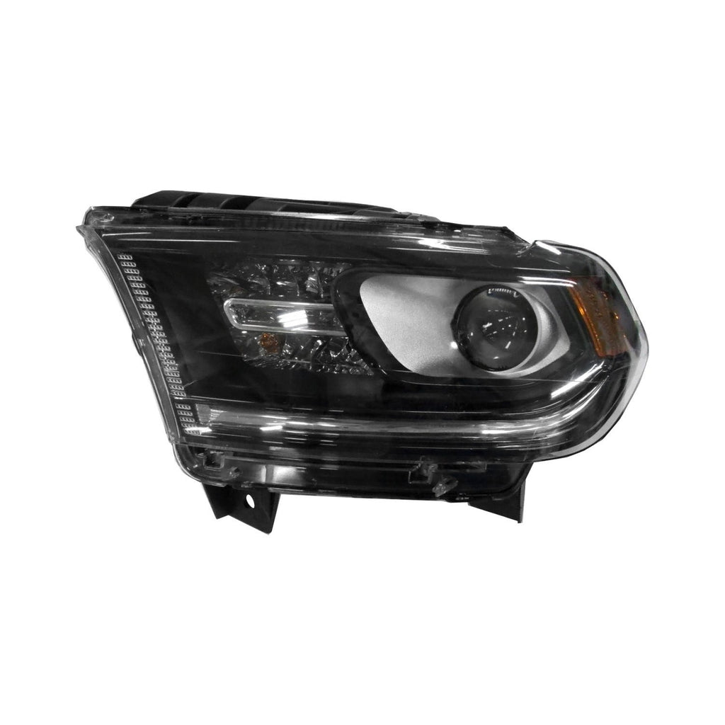 HEAD LAMP LH W/O LED LAMP CHROME TRIM HQ