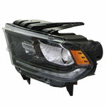 HEAD LAMP LH HALOGEN BLACK BEZEL W/LED DRL CAPA — photo 4