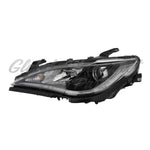 HEAD LAMP LH HALOGEN CHROME W/QUAD HEADLAMPS — photo 1