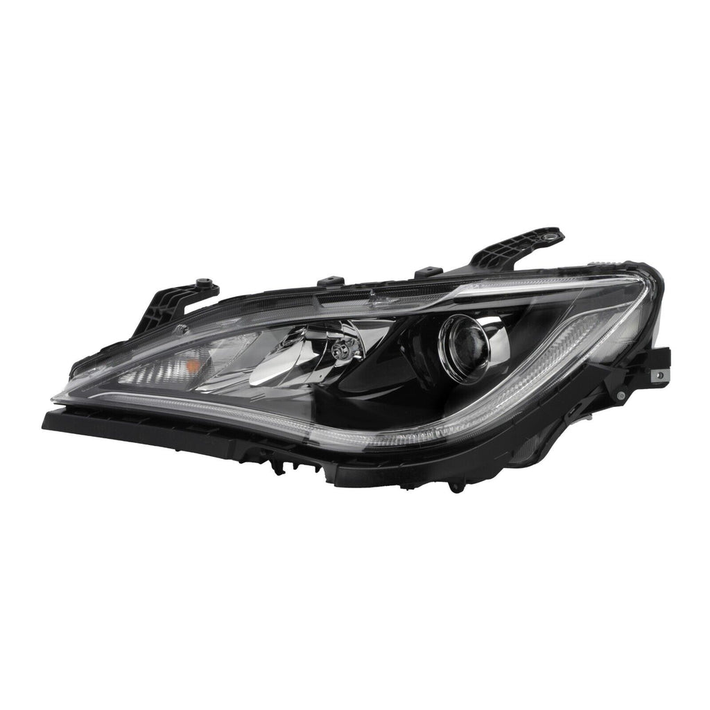 HEAD LAMP LH HALOGEN CHROME W/QUAD HEADLAMPS HQ