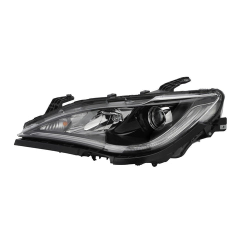 HEAD LAMP LH HALOGEN CHROME W/QUAD HEADLAMPS HQ