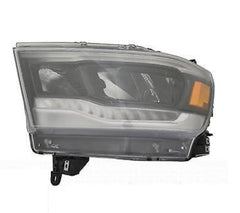 HEAD LAMP LH LED W/BLACK BEZEL / REFLECTOR TYPE W/O LOGO