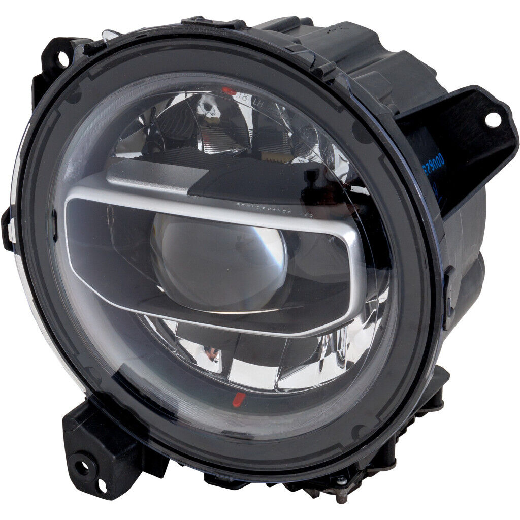 HEAD LAMP LH LED CHROME W/O LOGO CAPA