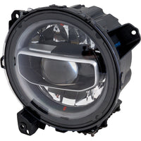 HEAD LAMP LH LED CHROME W/O LOGO HQ