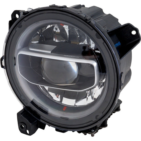 HEAD LAMP LH LED CHROME W/O LOGO HQ
