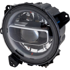 HEAD LAMP LH LED CHROME W/O LOGO CAPA