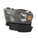 HEAD LAMP LH HALOGEN W/BLACK TRIM W/O LOGO CAPA — photo 1