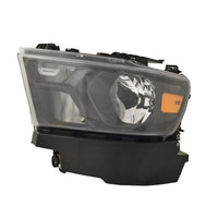 HEAD LAMP LH HALOGEN W/BLACK TRIM W/O LOGO HQ