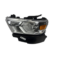 HEAD LAMP LH HALOGEN W/CHROME TRIM