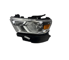 HEAD LAMP LH HALOGEN W/CHROME TRIM