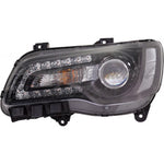 HEAD LAMP LH HALOGEN BLACK PROJECTION TYPE HQ — photo 1